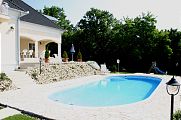 Vergrößern / Details: Ferienhaus mit groen Pool 10 x 5 m