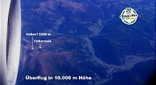 Vergrößern / Details: berflug in 10.000 m Hhe